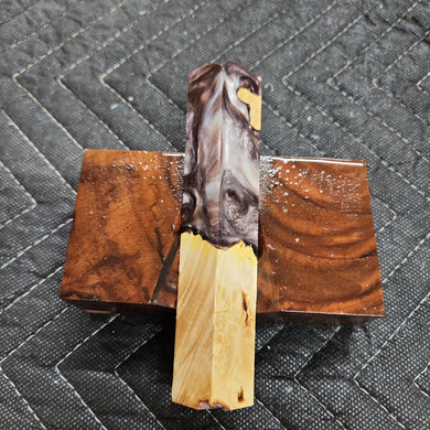 Pen Blank Hybrid Box Elder Burl