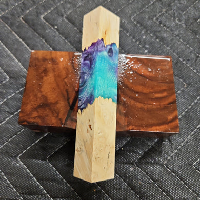 Pen Blank Hybrid Box Elder Burl