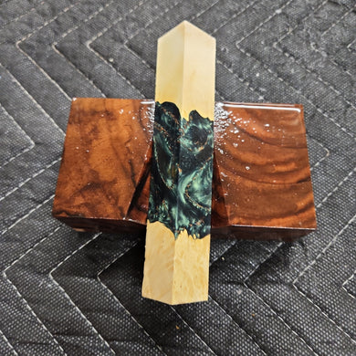 Pen Blank Hybrid Box Elder Burl