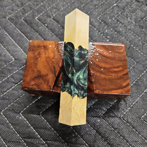 Pen Blank Hybrid Box Elder Burl