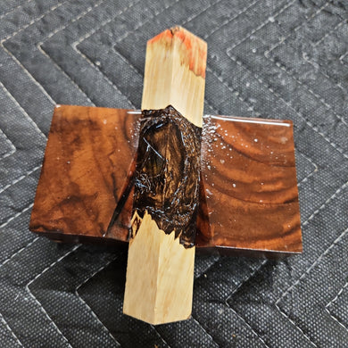 Pen Blank Hybrid Box Elder Burl²