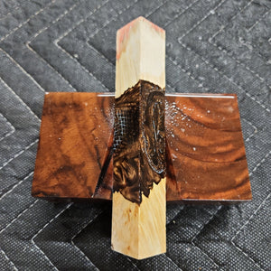 Pen Blank Hybrid Box Elder Burl²