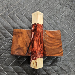 Pen Blank Hybrid Box Elder Burl²