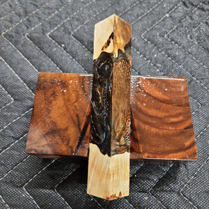 Pen Blank Hybrid Box Elder Burl