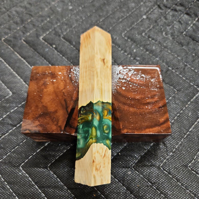 Pen Blank Hybrid Box Elder Burl