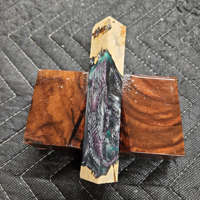 Pen Blank Hybrid Box Elder Burl