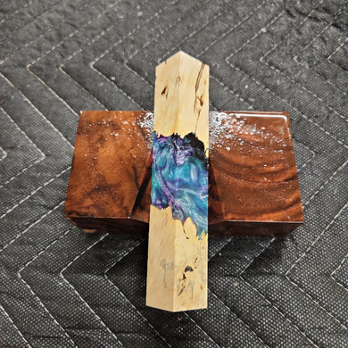 Pen Blank Hybrid Box Elder Burl