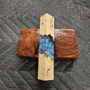 Pen Blank Hybrid Box Elder Burl