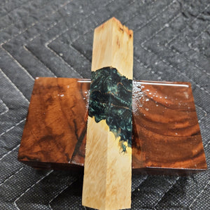 Pen Blank Hybrid Box Elder Burl