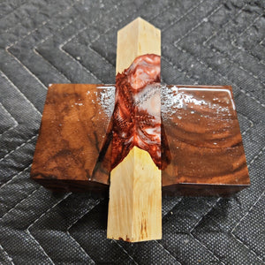 Pen Blank Hybrid Box Elder Burl