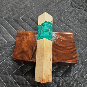 Pen Blank Hybrid Box Elder Burl