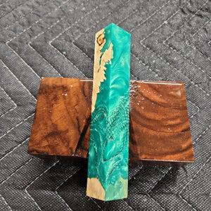 Pen Blank Hybrid Box Elder Burl