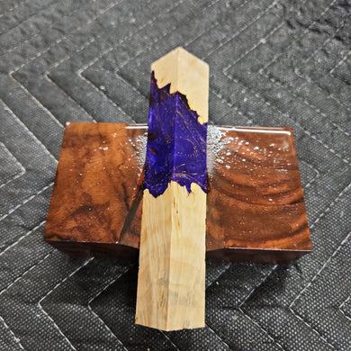 Pen Blank Hybrid Box Elder Burl