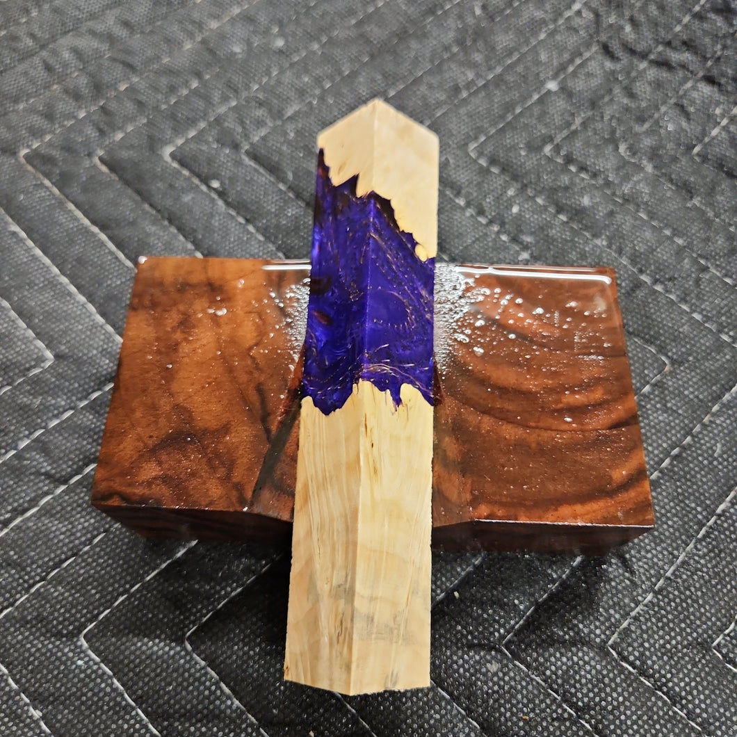 Pen Blank Hybrid Box Elder Burl