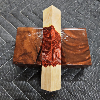 Pen Blank Hybrid Box Elder Burl