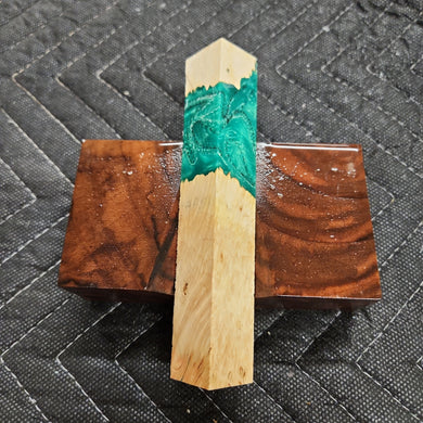 Pen Blank Hybrid Box Elder Burl