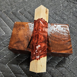 Pen Blank Hybrid Box Elder Burl