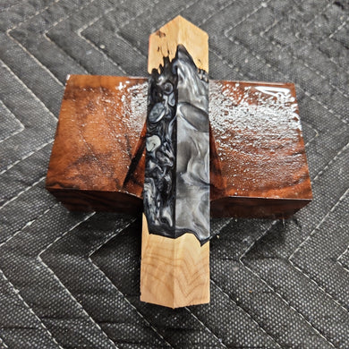Pen Blank Hybrid Box Elder Burl