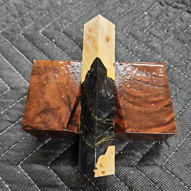 Pen Blank Hybrid Box Elder Burl