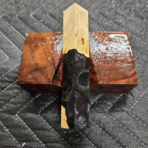 Pen Blank Hybrid Box Elder Burl