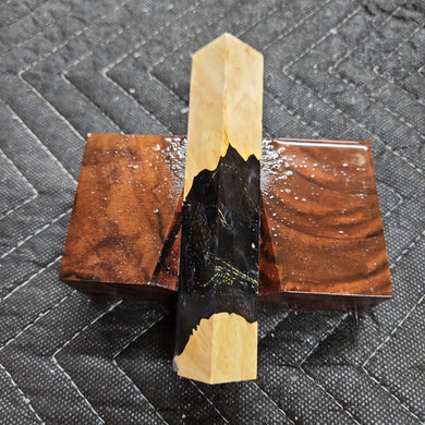 Pen Blank Hybrid Box Elder Burl¹