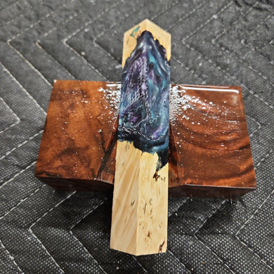 Pen Blank Hybrid Box Elder Burl¹