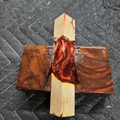 Pen Blank Hybrid Box Elder Burl¹