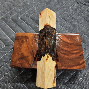 Pen Blank Hybrid Box Elder Burl