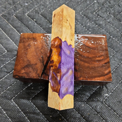 Pen Blank Hybrid Box Elder Burl
