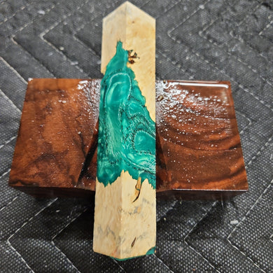 Pen Blank Hybrid Box Elder Burl