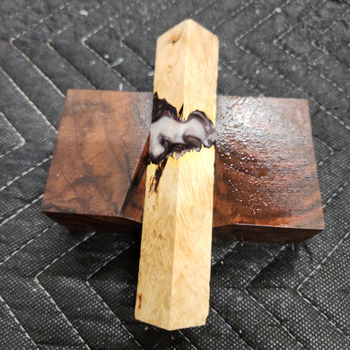 Pen Blank Hybrid Box Elder Burl