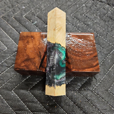 Pen Blank Hybrid Box Elder Burl
