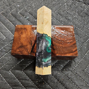 Pen Blank Hybrid Box Elder Burl