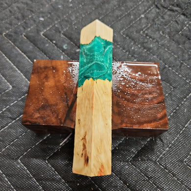 Pen Blank Hybrid Box Elder Burl