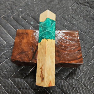 Pen Blank Hybrid Box Elder Burl
