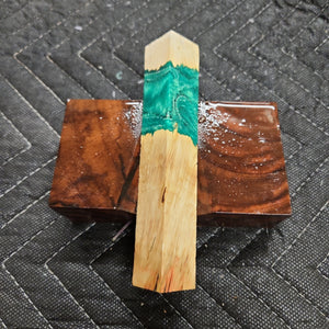 Pen Blank Hybrid Box Elder Burl