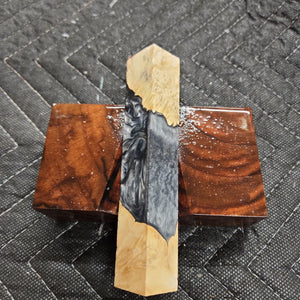 Pen Blank Hybrid Box Elder Burl