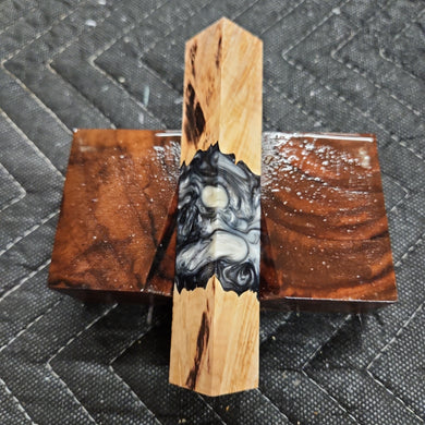 Pen Blank Hybrid Box Elder Burl