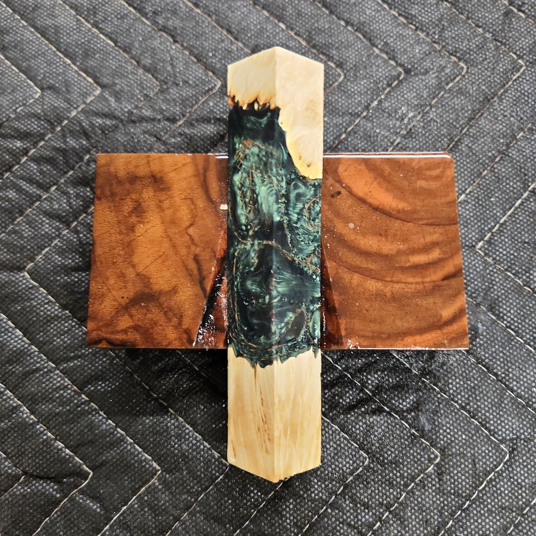 Pen Blank Hybrid Box Elder Burl