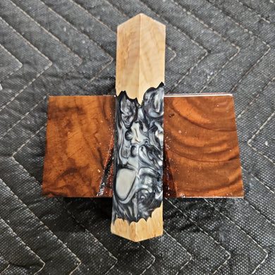 Pen Blank Hybrid Box Elder Burl