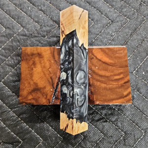 Pen Blank Hybrid Box Elder Burl