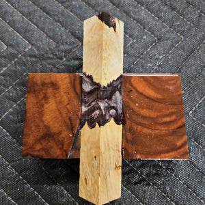 Pen Blank Hybrid Box Elder Burl