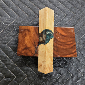 Pen Blank Hybrid Box Elder Burl