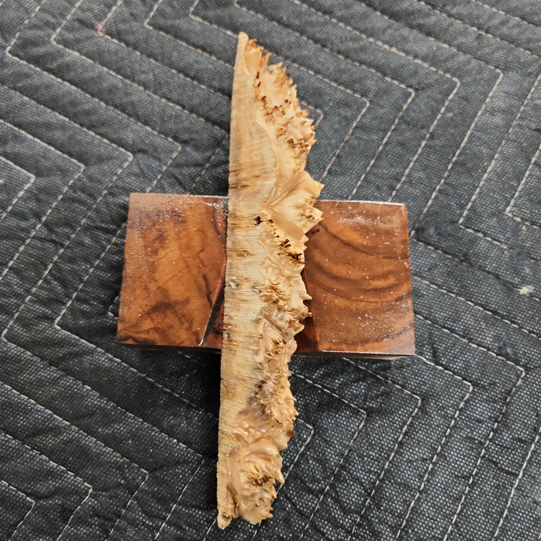 Casting elm burl