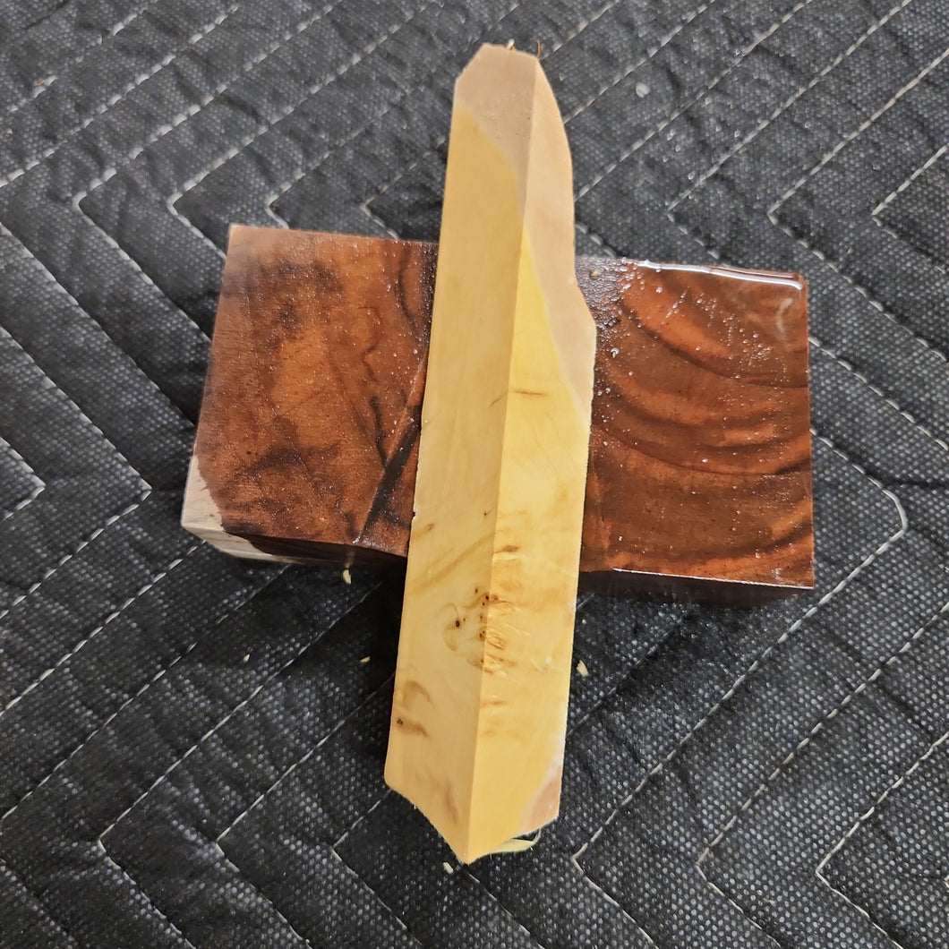 Casting yellow cedar burl