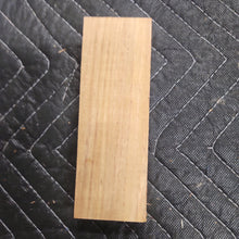 Canary wood knife scale