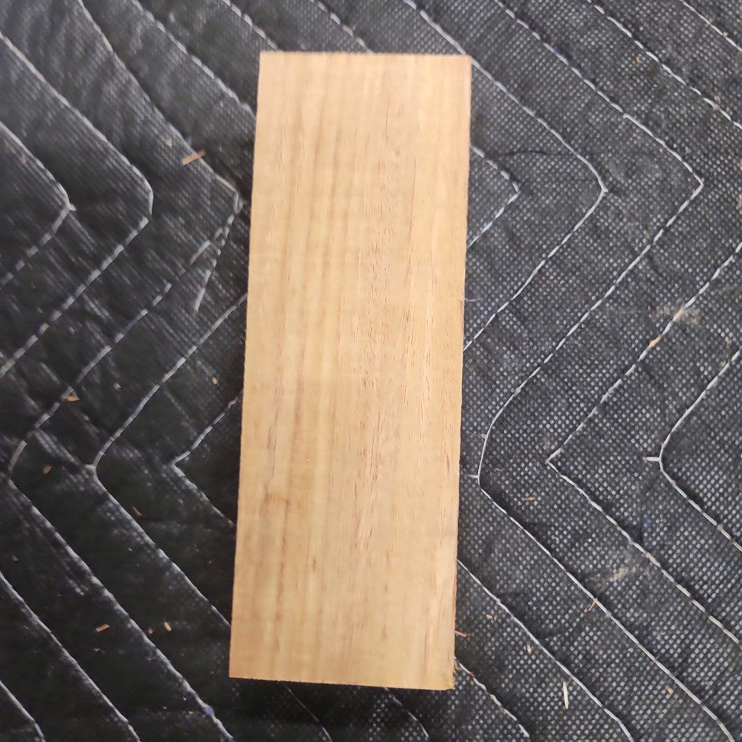 Canary wood knife scale