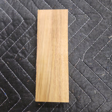 Canary wood knife scale