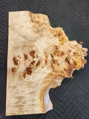 Poplar burl slab