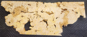 Box elder burl slab